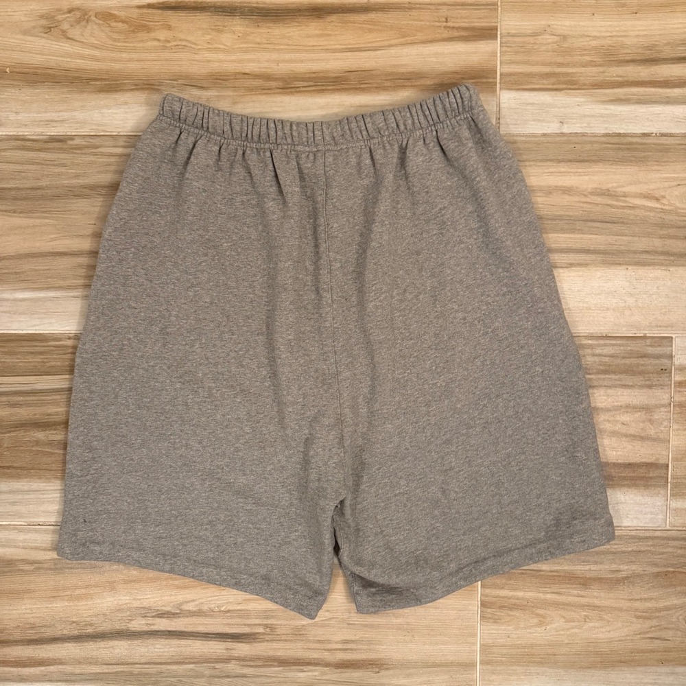 Fear of God Essentials Sweat Shorts Heather Grey Logo XL Mens - Picture 3 of 7